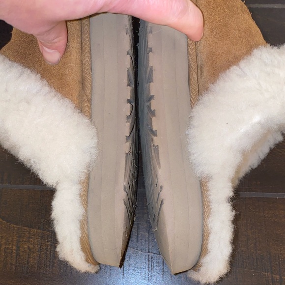 3/$60 UGG Disquette Chestnut Shearling Lined Mules Size 7 - Picture 10 of 15
